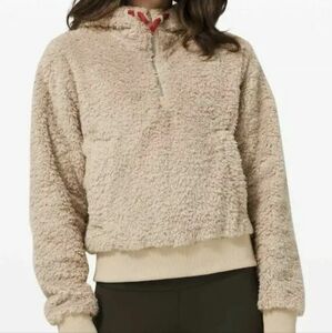 Lululemon Sherpa fleece hoodie size 4